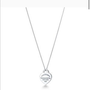 Authentic Tiffany & Co. Heart Necklace